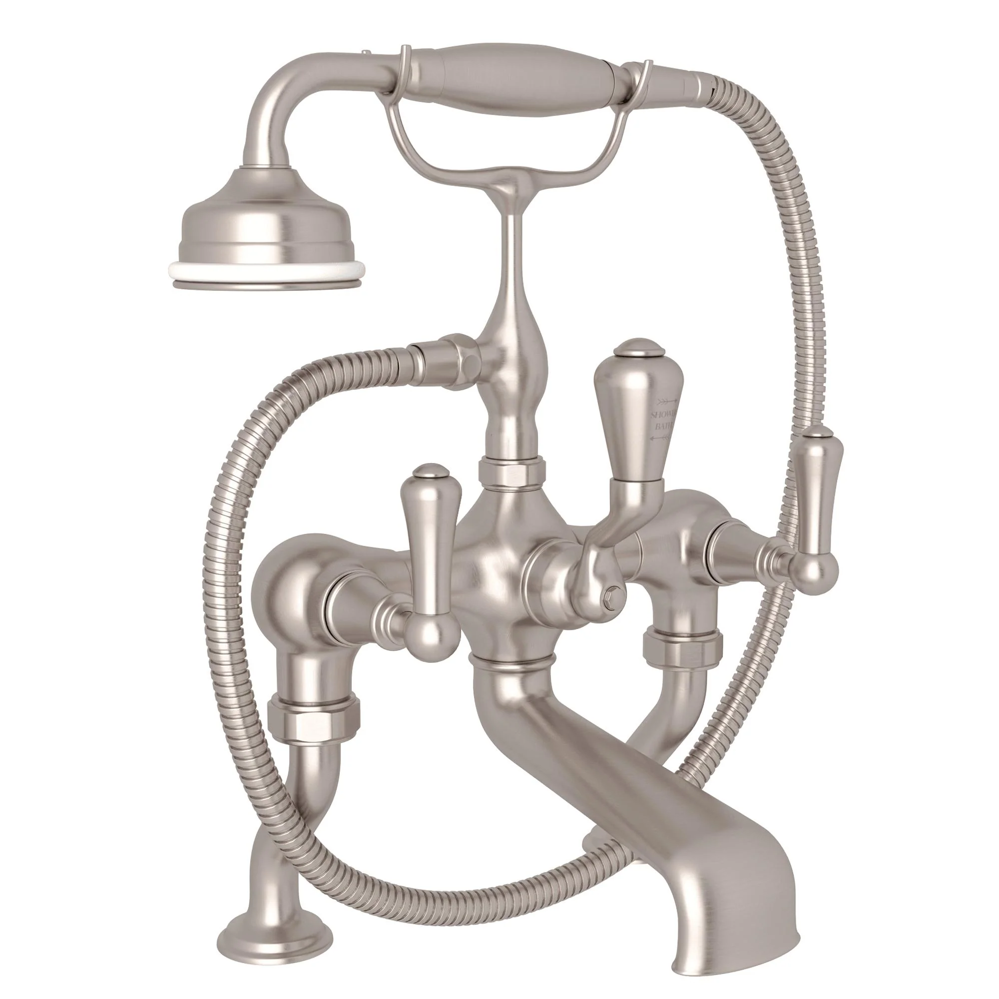 Perrin & Rowe U.3000 Georgian Era Exposed Deck Mount Tub Filler - Image 5