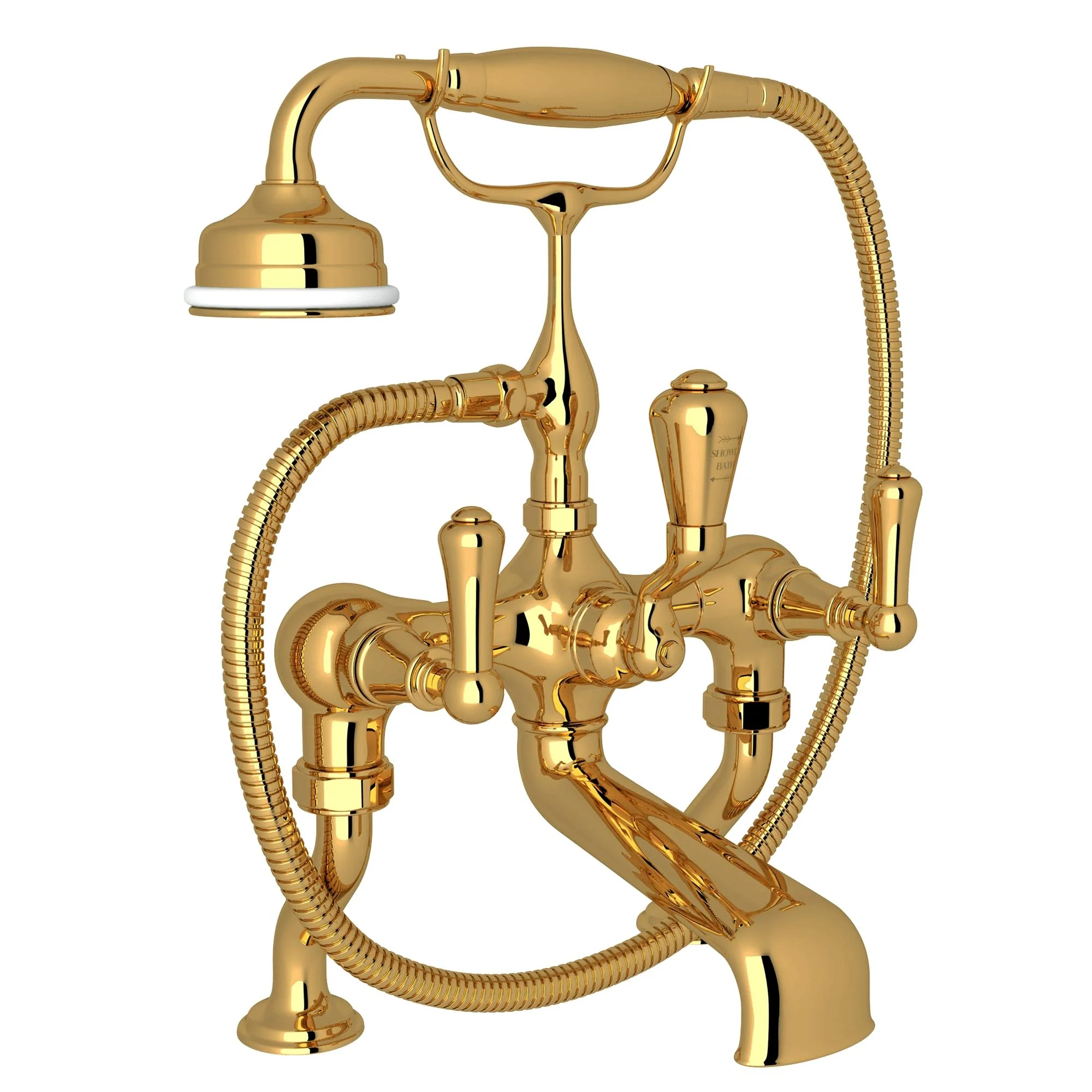 Perrin & Rowe U.3000 Georgian Era Exposed Deck Mount Tub Filler - Image 6