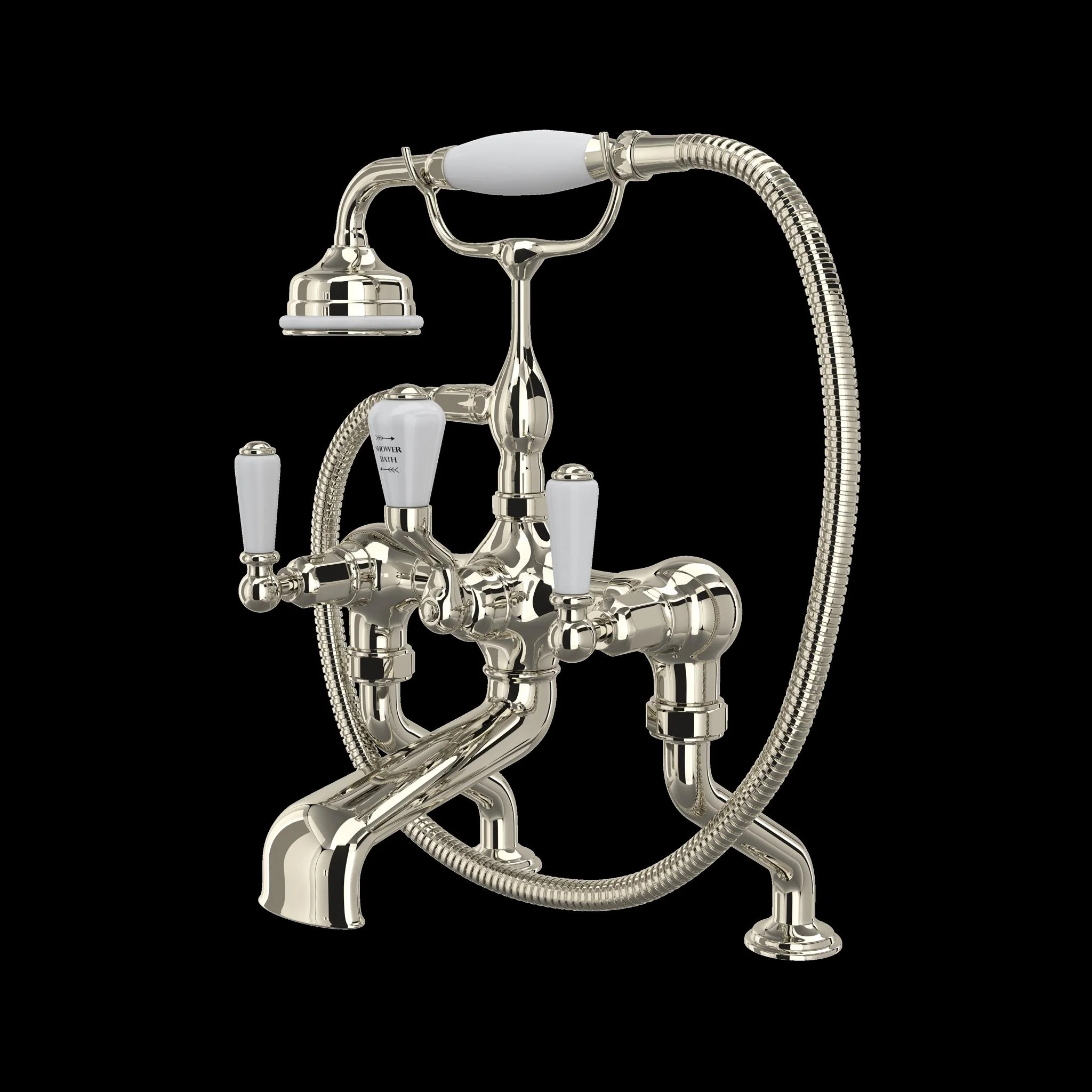 Perrin & Rowe U.3500 Edwardian Exposed Deck Mount Tub Filler - Image 4