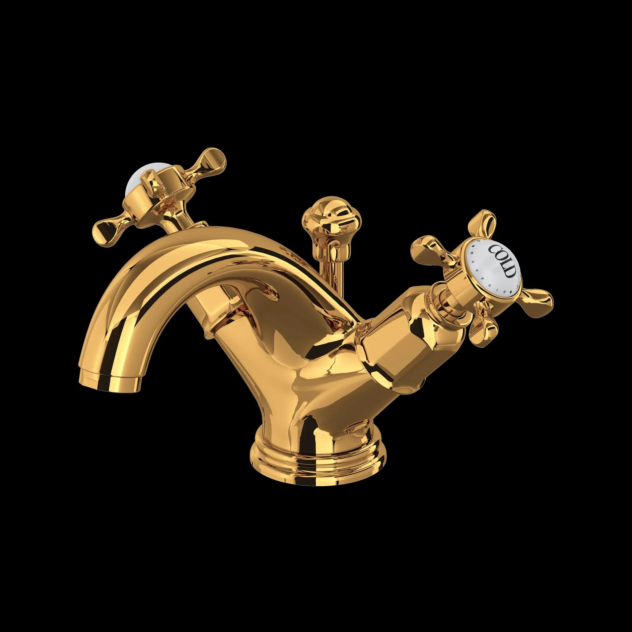 Perrin & Rowe U.3626 Edwardian Two Handle Lavatory Faucet - Image 3