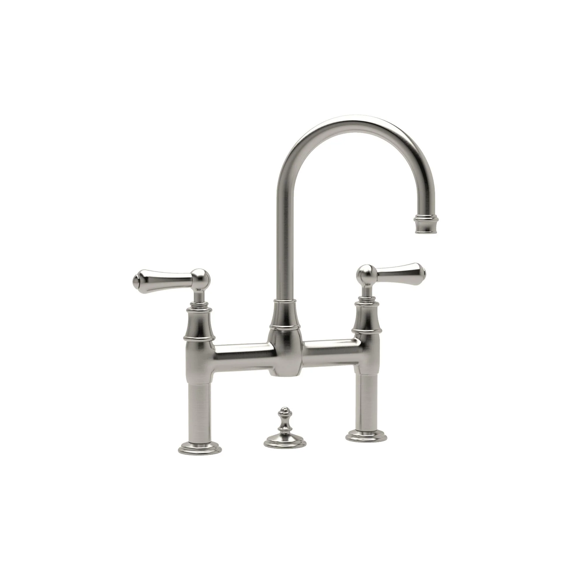 Perrin & Rowe U.3708 Georgian Era Bridge Lavatory Faucet - Image 5