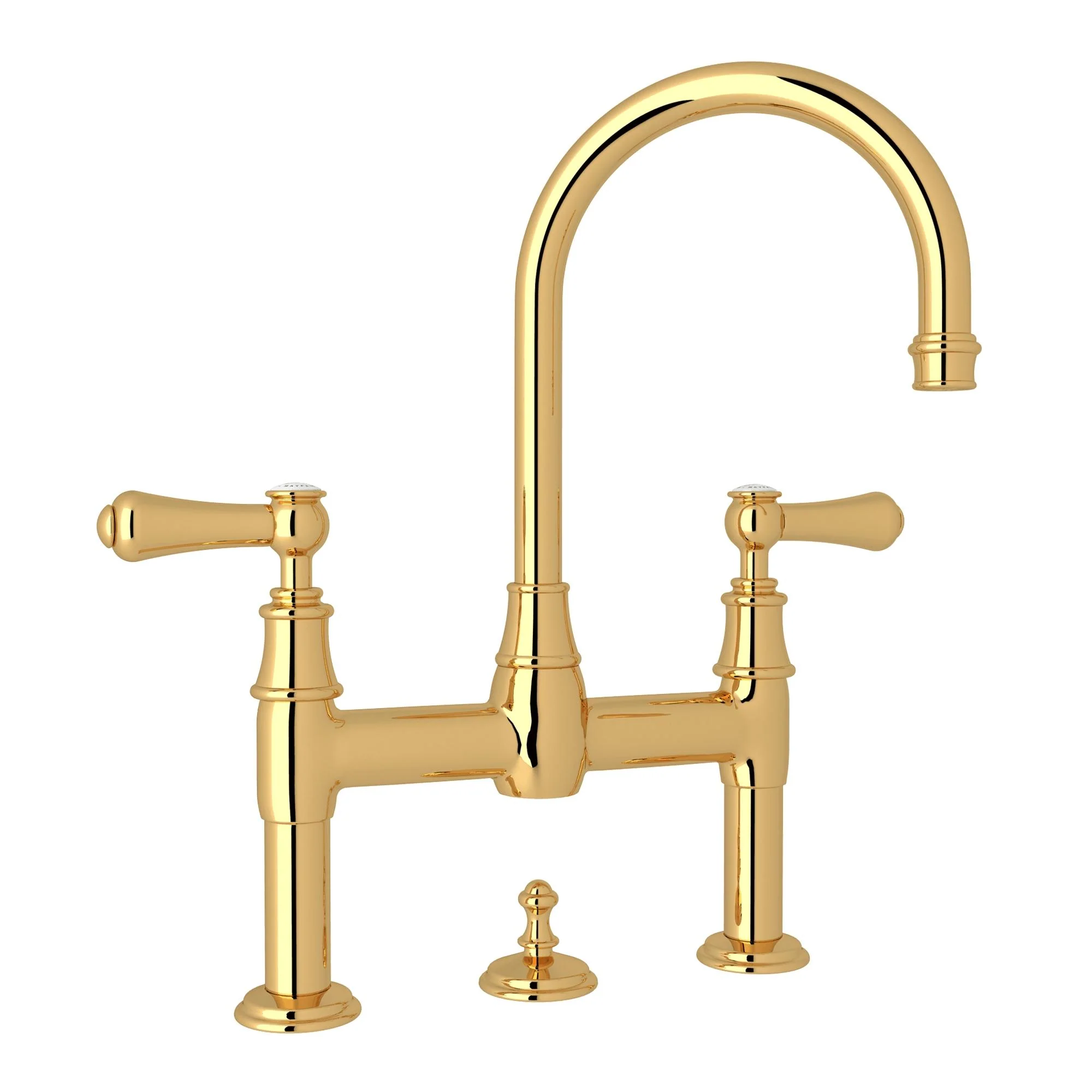 Perrin & Rowe U.3708 Georgian Era Bridge Lavatory Faucet - Image 8