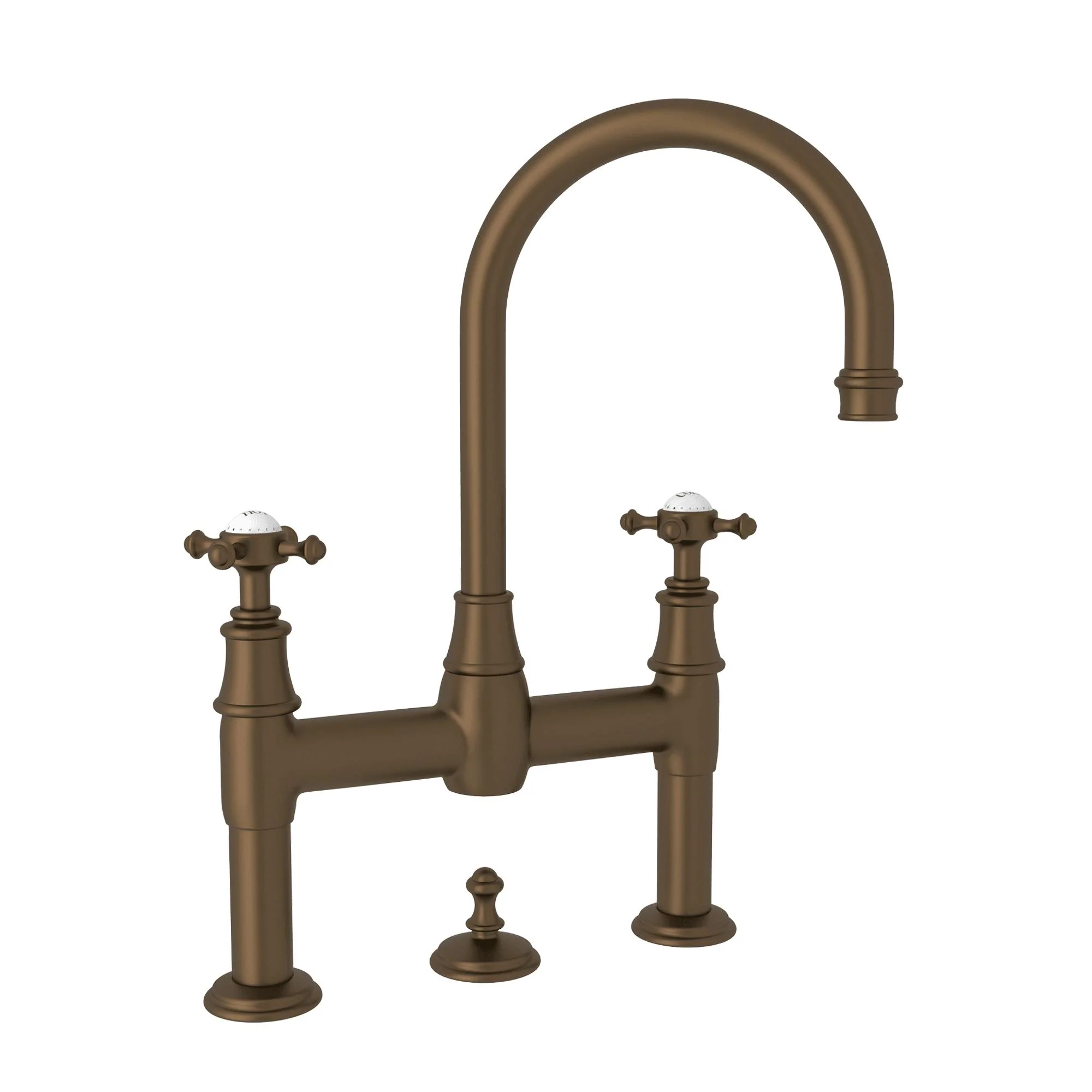 Perrin & Rowe U.3709 Georgian Era Bridge Lavatory Faucet - Image 2
