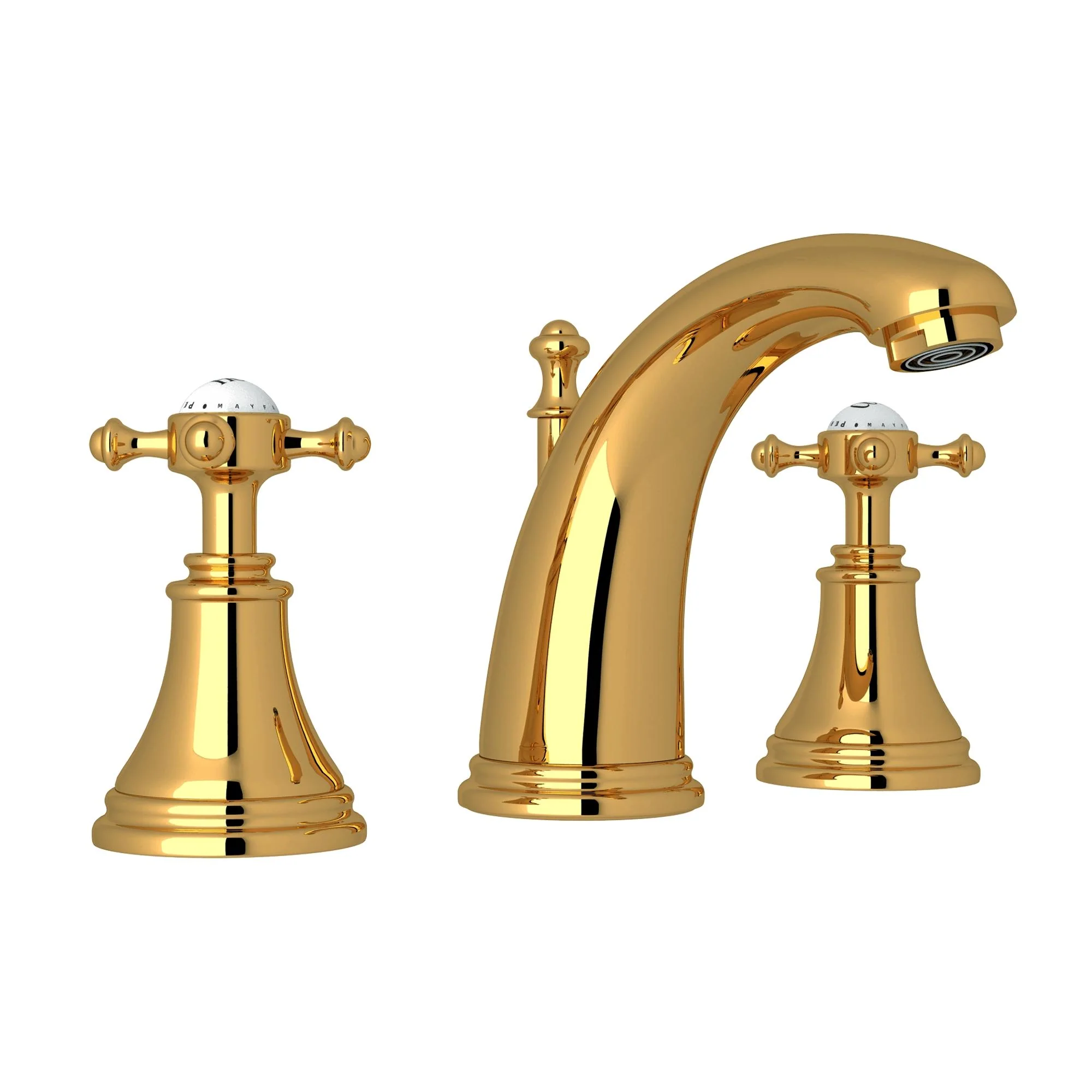 Perrin & Rowe U.3713 Georgian Era Widespread Lavatory Faucet - Image 6