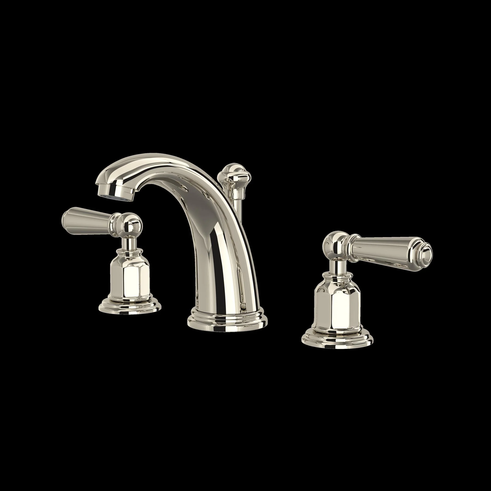 Perrin & Rowe U.3760 Edwardian Widespread Lavatory Faucet - Image 4