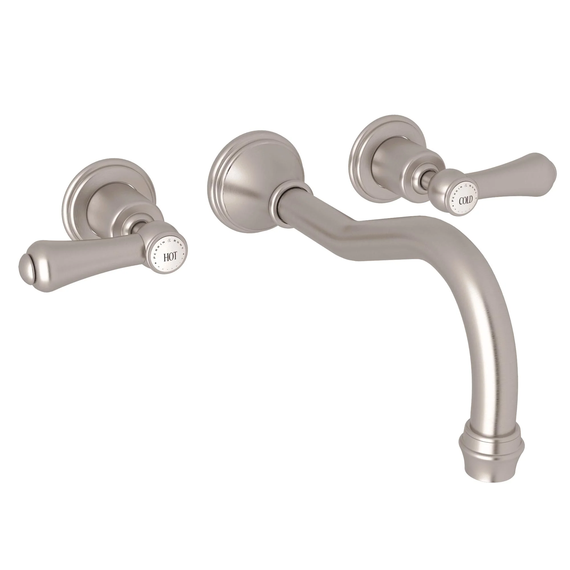Perrin & Rowe U.3783 Georgian Era Wall Mount Tub Filler - Image 11