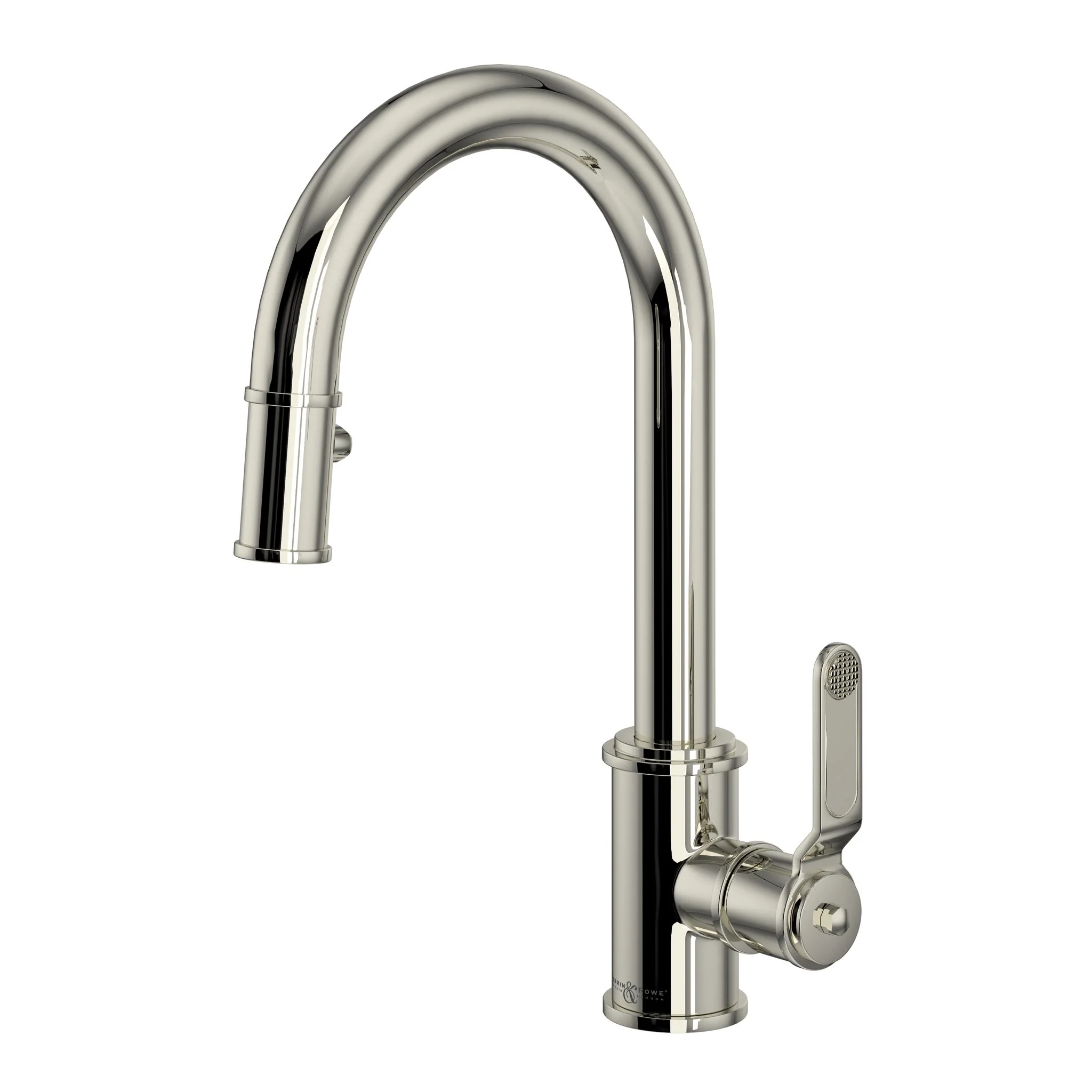 Perrin & Rowe U.4543 Armstrong Pull-Down Bar/Food Prep Kitchen Faucet - Image 2
