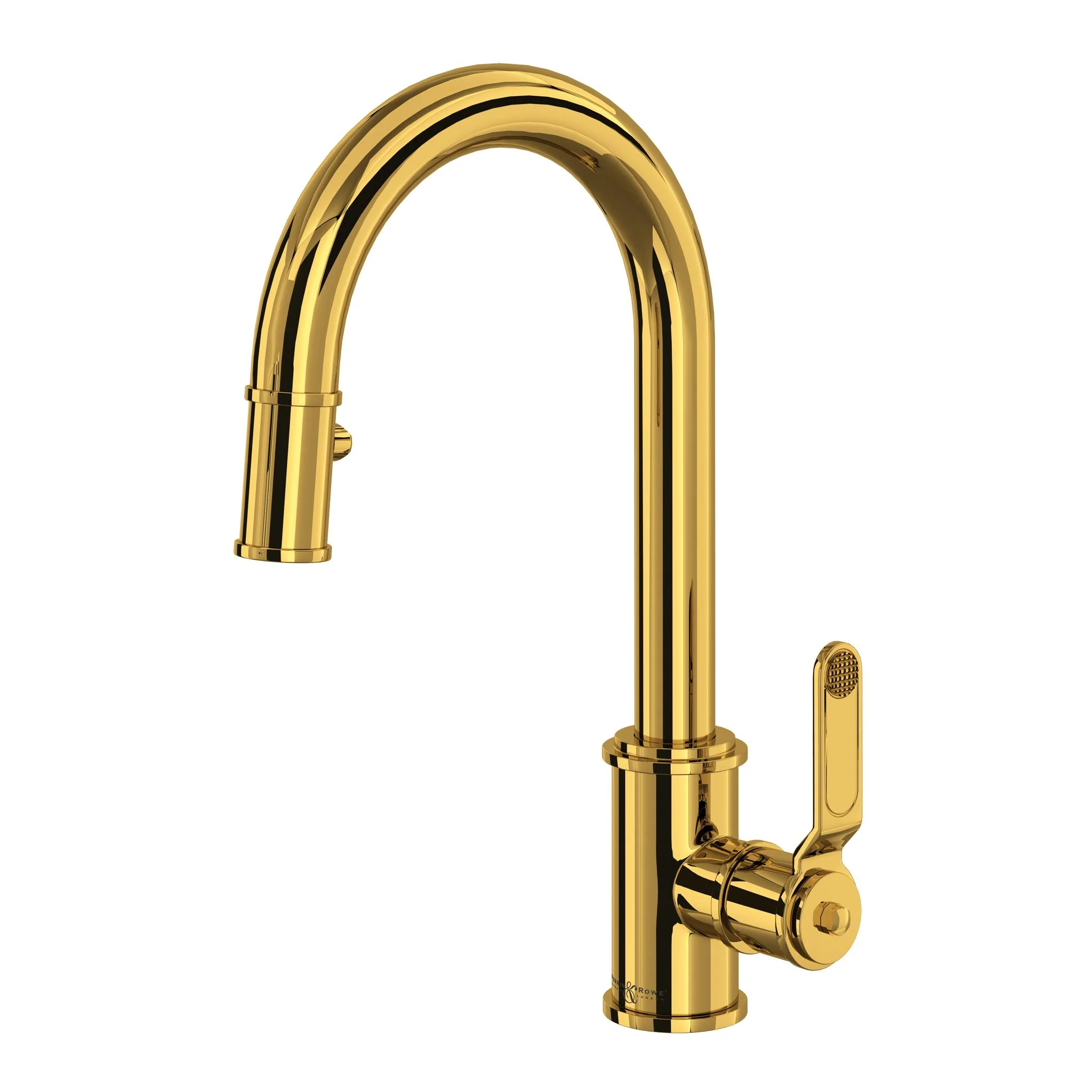 Perrin & Rowe U.4543 Armstrong Pull-Down Bar/Food Prep Kitchen Faucet - Image 5