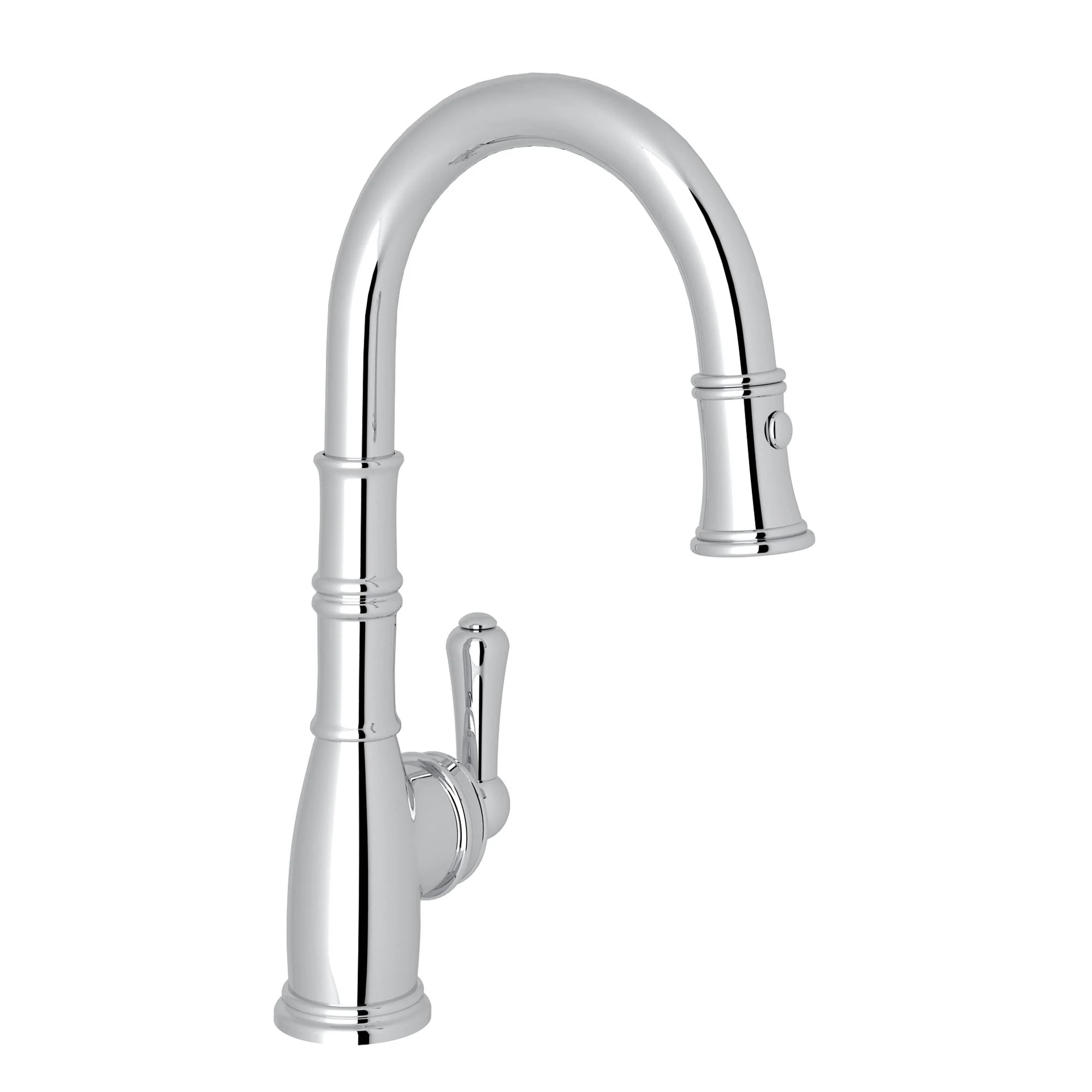 Perrin & Rowe U.4743 Georgian Era Pull-Down Bar/Food Prep Kitchen Faucet