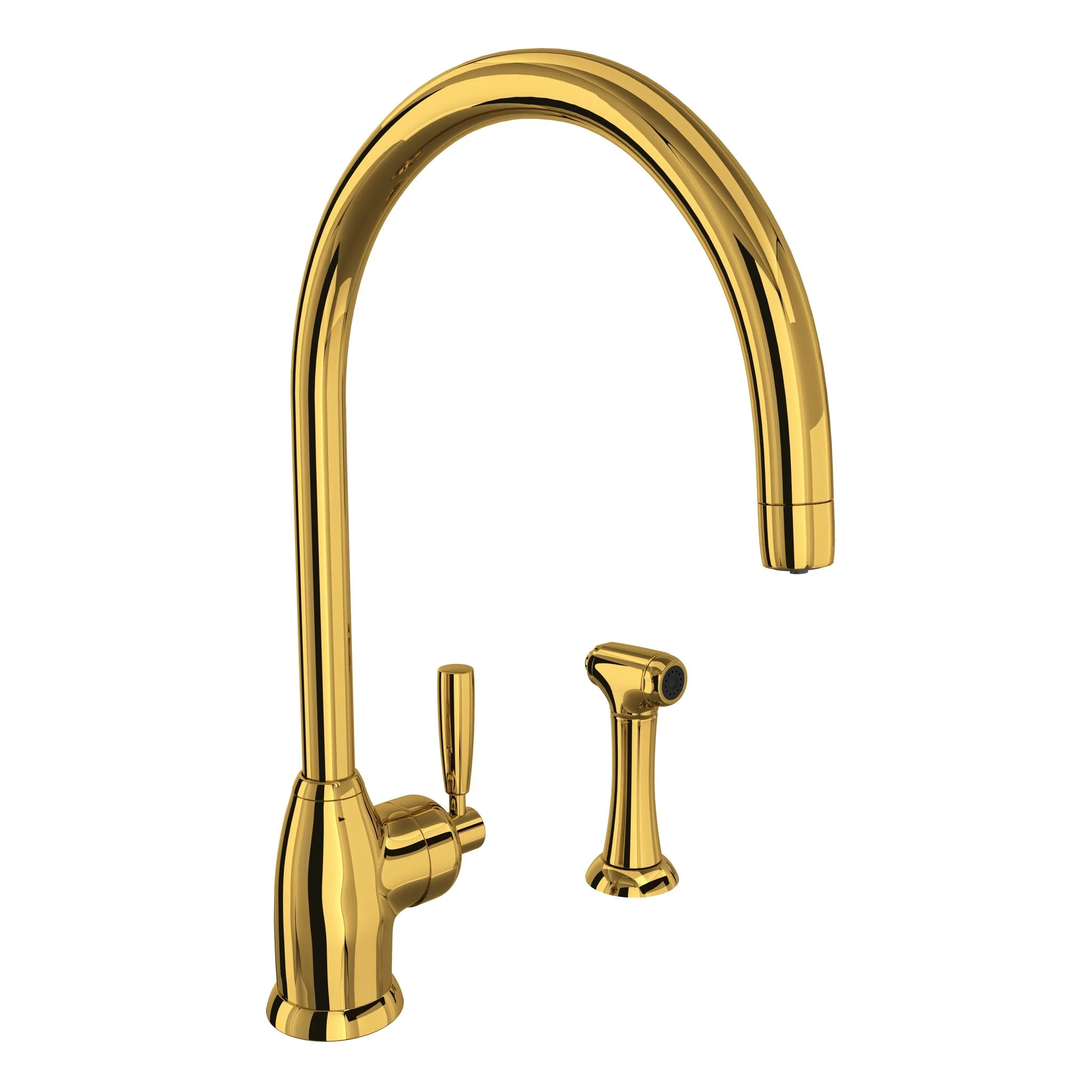 Perrin & Rowe U.4846 Holborn Kitchen Faucet With Side Spray - Image 5