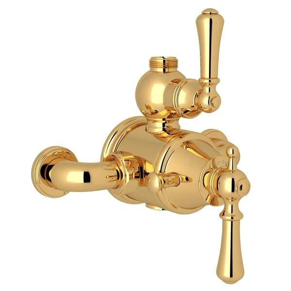 Perrin & Rowe U.5751 Georgian Era 3/4" Exposed Therm Valve With Volume And Temperature Control - Image 3