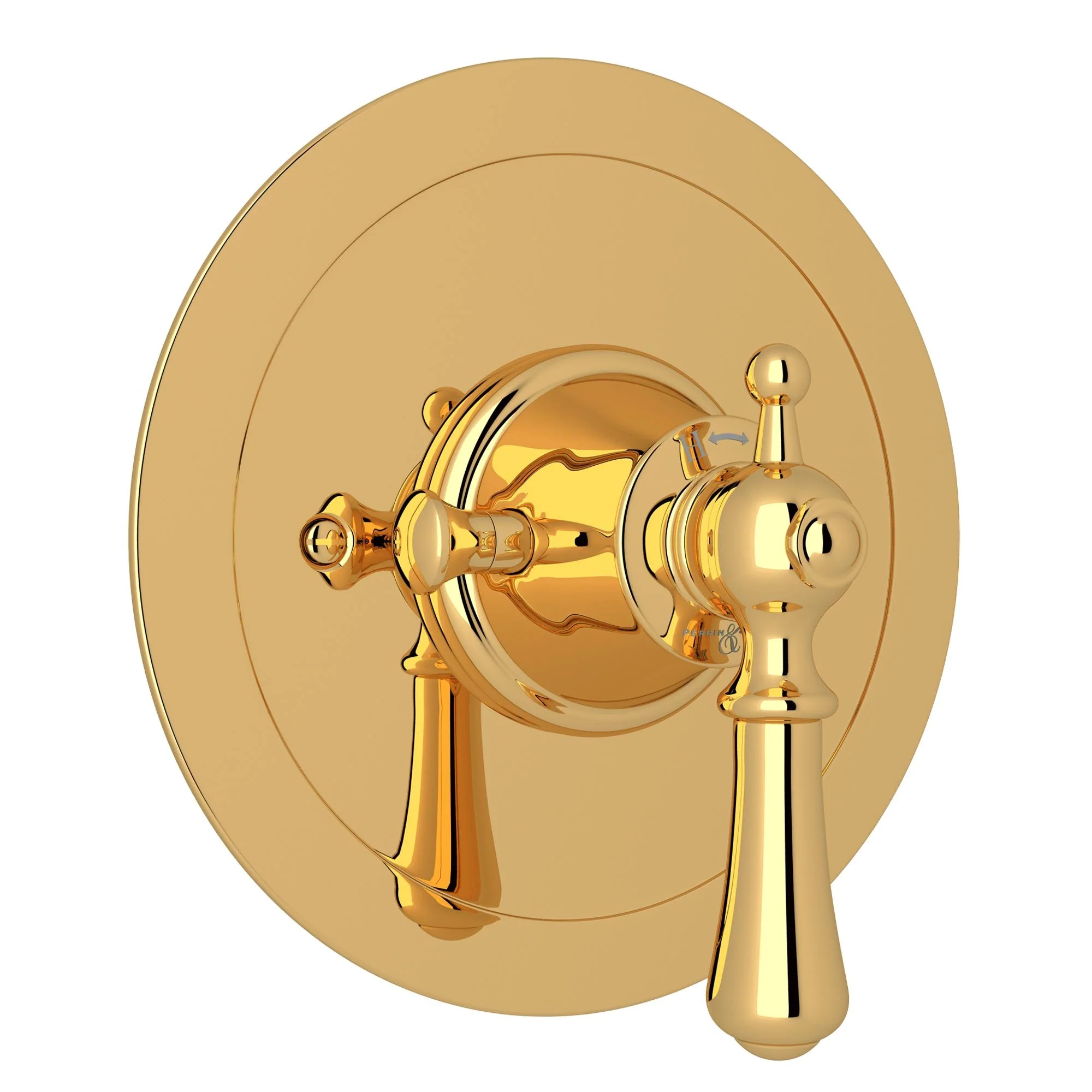 Perrin & Rowe U.5785 Georgian Era 3/4" Round Thermostatic Trim Without Volume Control - Image 3