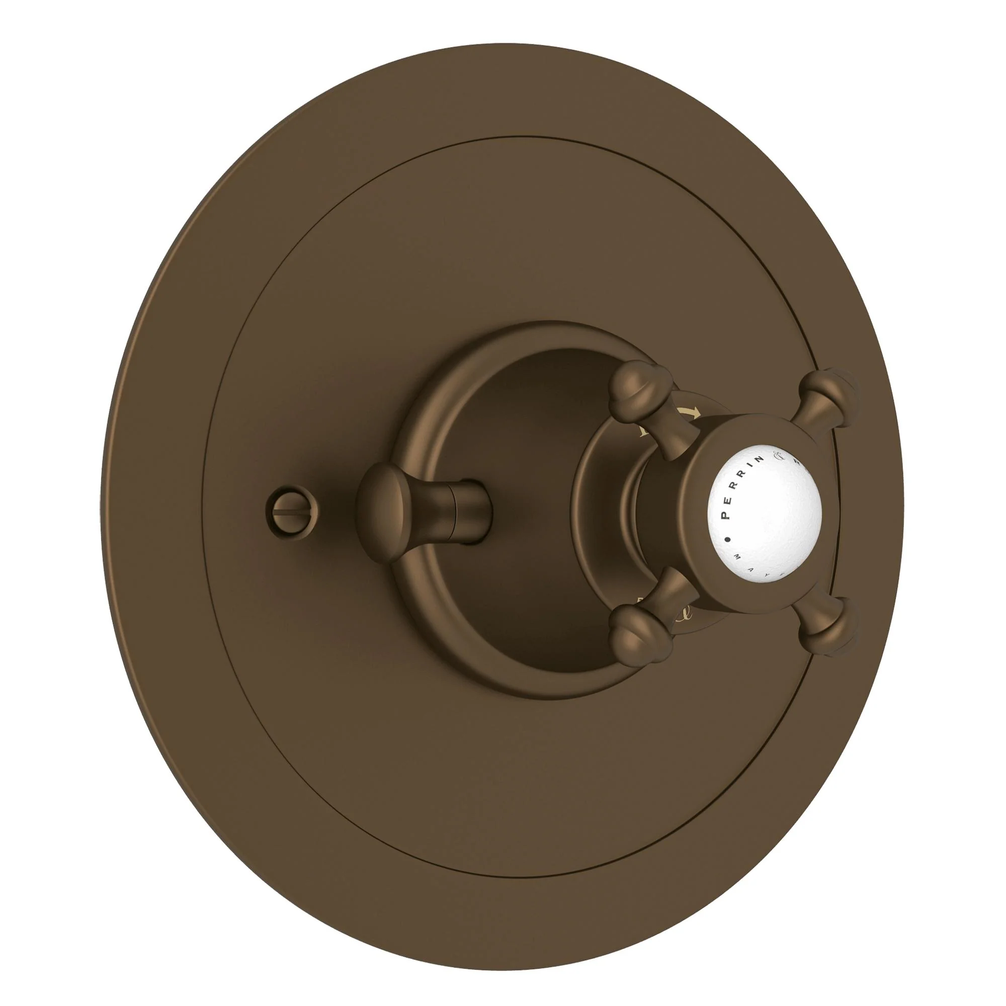 Perrin & Rowe U.5786 Georgian Era 3/4" Round Thermostatic Trim Without Volume Control - Image 2