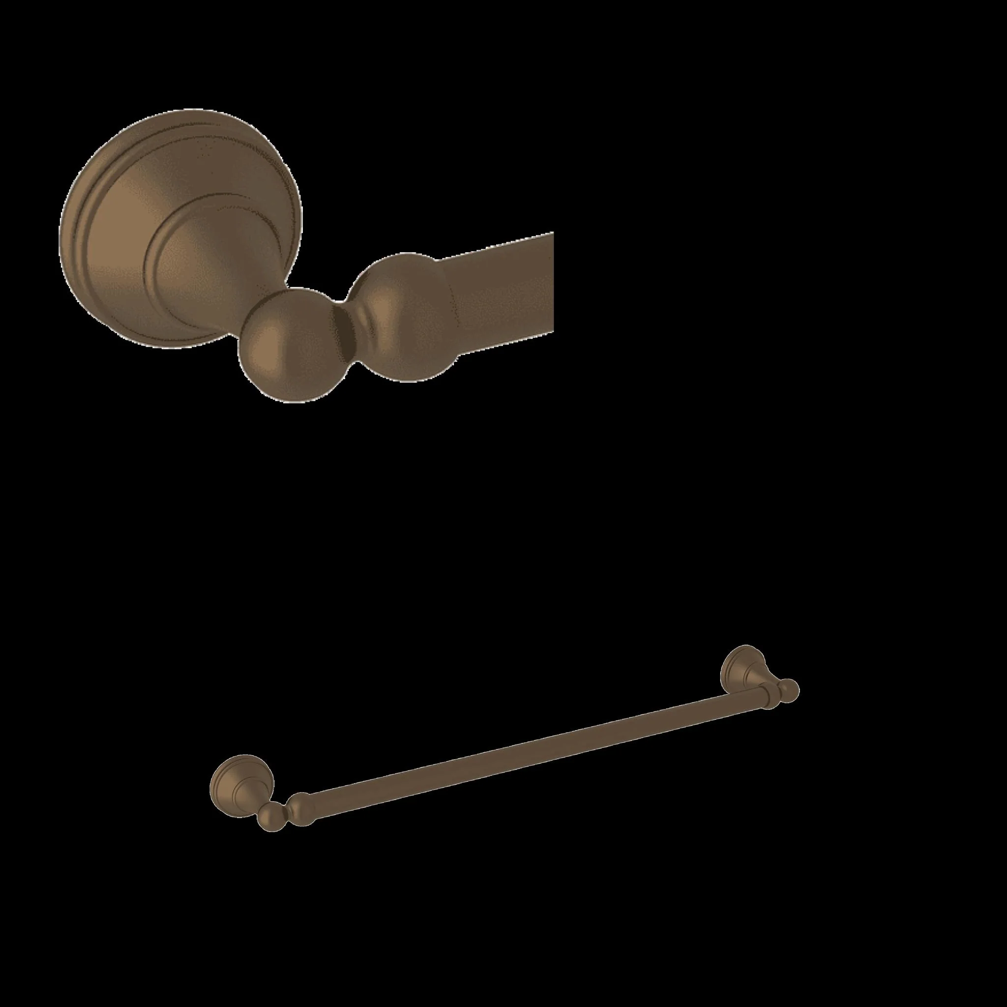 Perrin & Rowe U.6640 Georgian Era 20" Towel Bar - Image 2