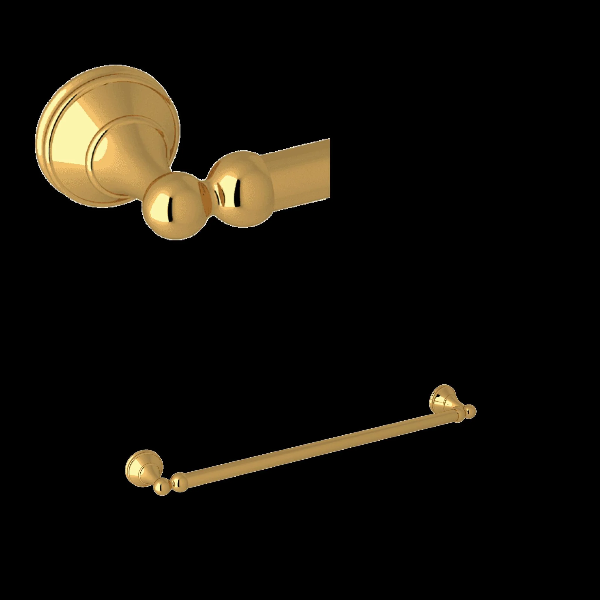 Perrin & Rowe U.6640 Georgian Era 20" Towel Bar - Image 6