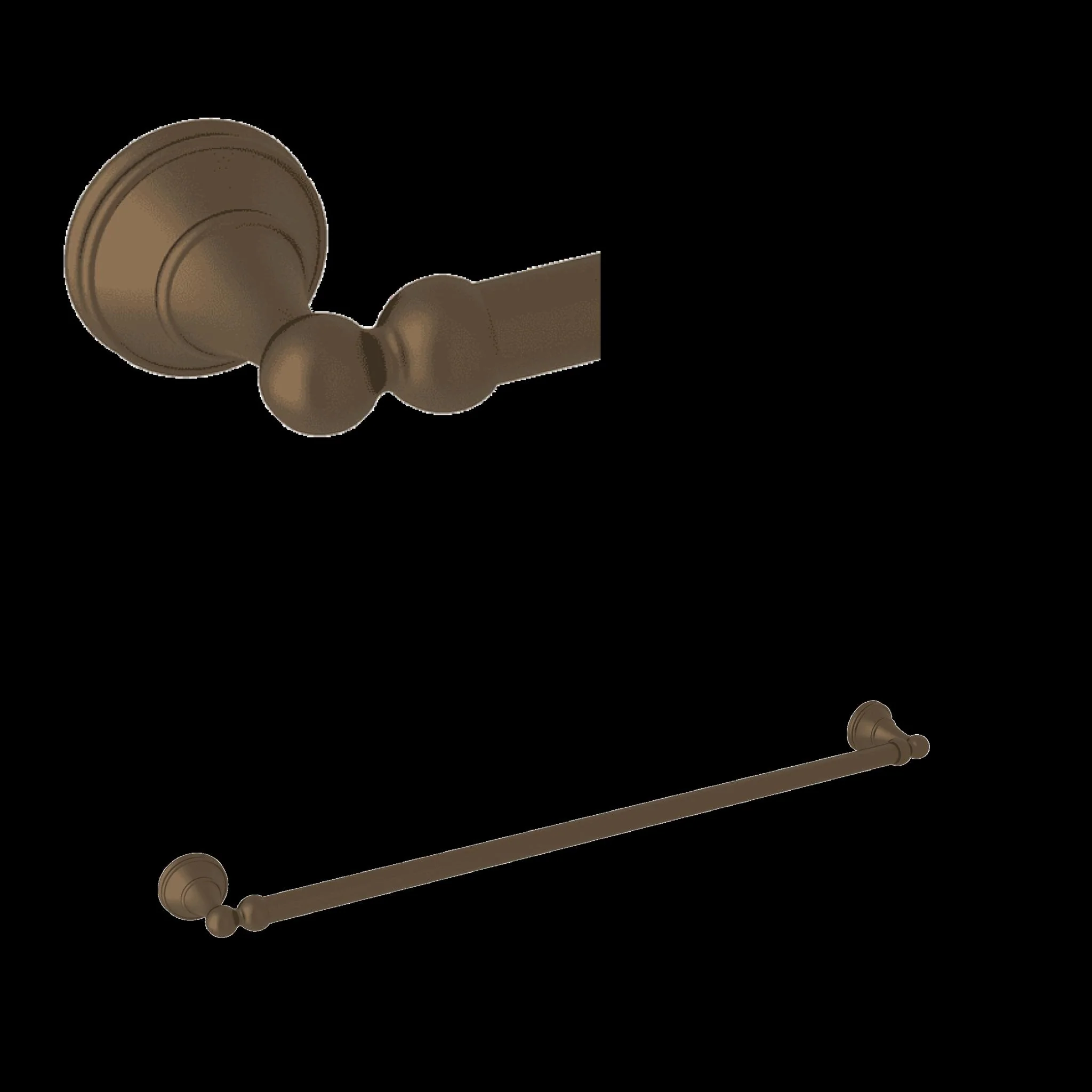 Perrin & Rowe U.6641 Georgian Era 26" Towel Bar - Image 2