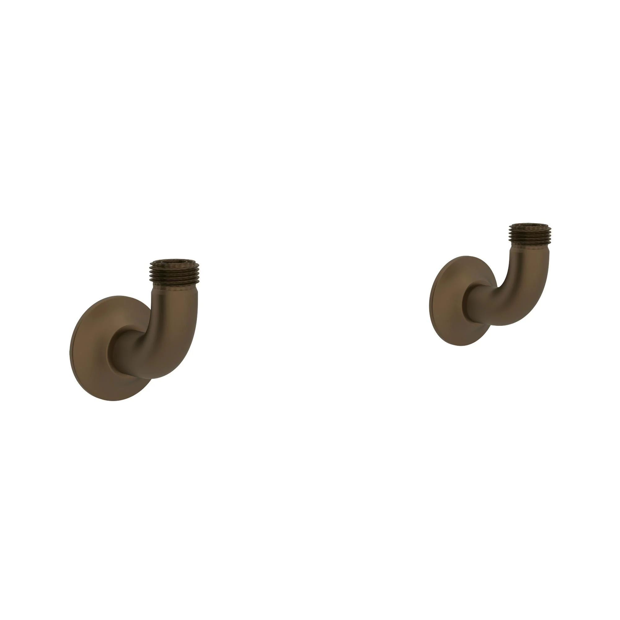 Perrin & Rowe U.6792 Georgian Era Bridge Kitchen Faucet Wall Unions - Image 2