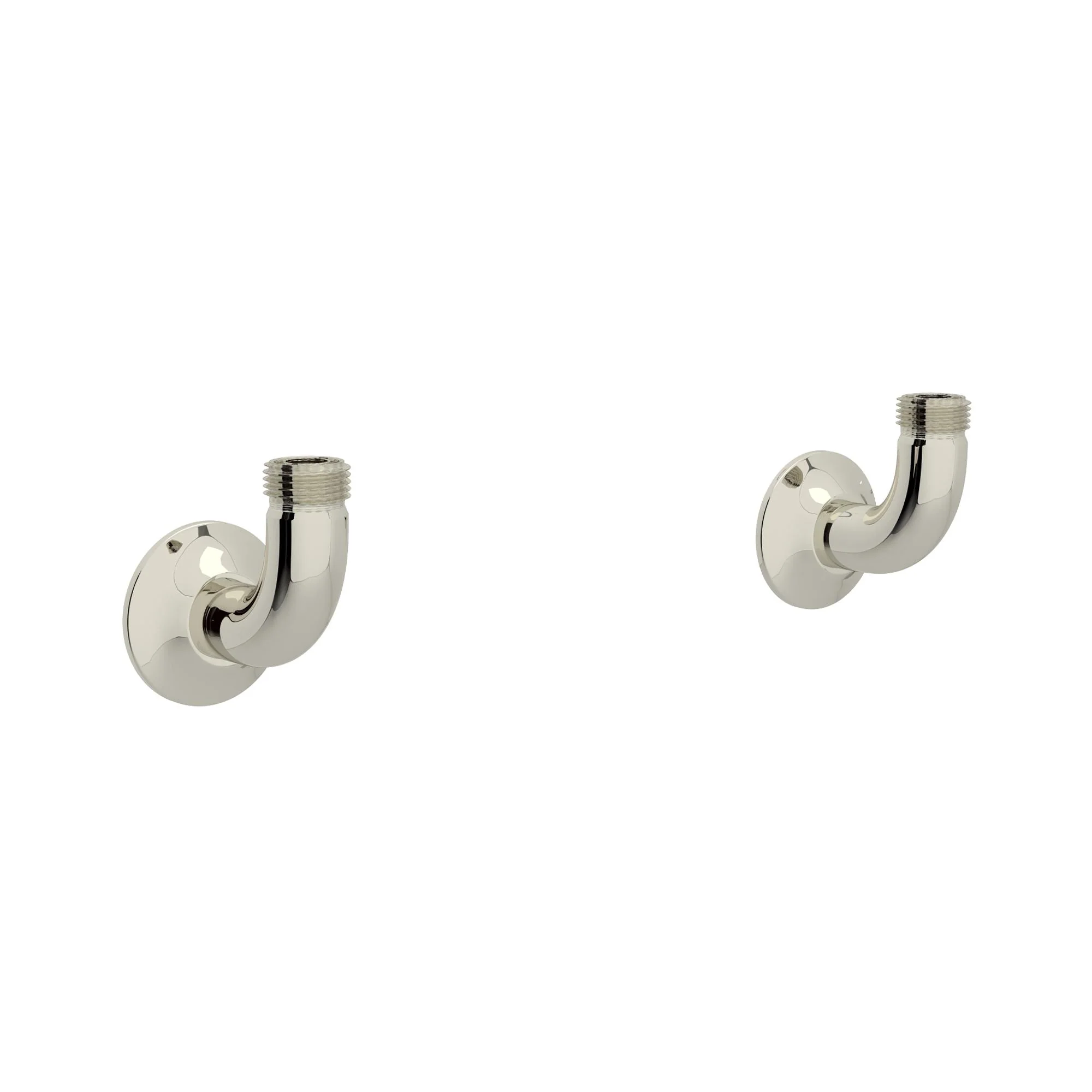 Perrin & Rowe U.6792 Georgian Era Bridge Kitchen Faucet Wall Unions - Image 4