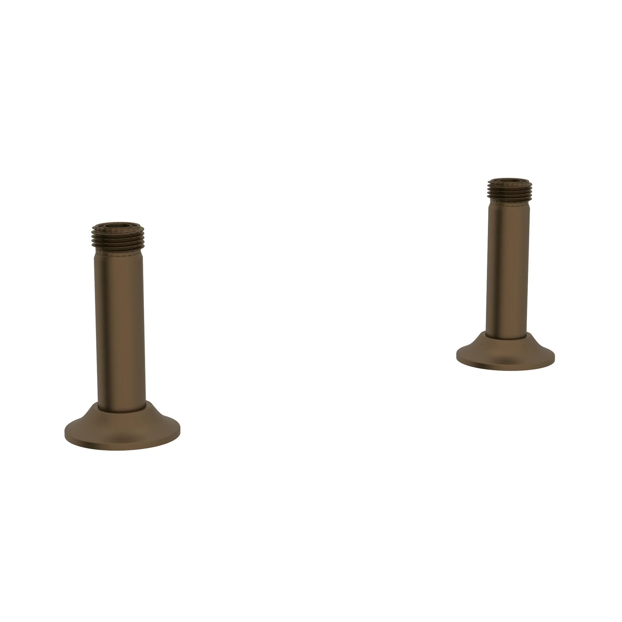 Perrin & Rowe U.6794 Georgian Era Bridge Faucet Straight Deck Unions - Image 2