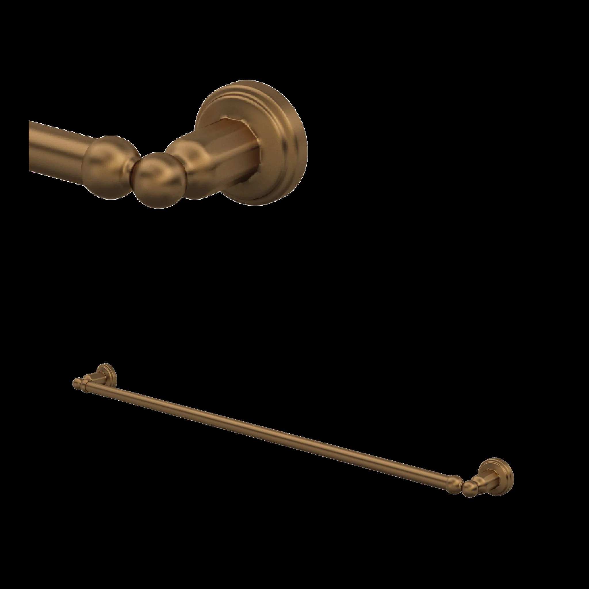 Perrin & Rowe U.6942 Edwardian 32" Towel Bar - Image 2
