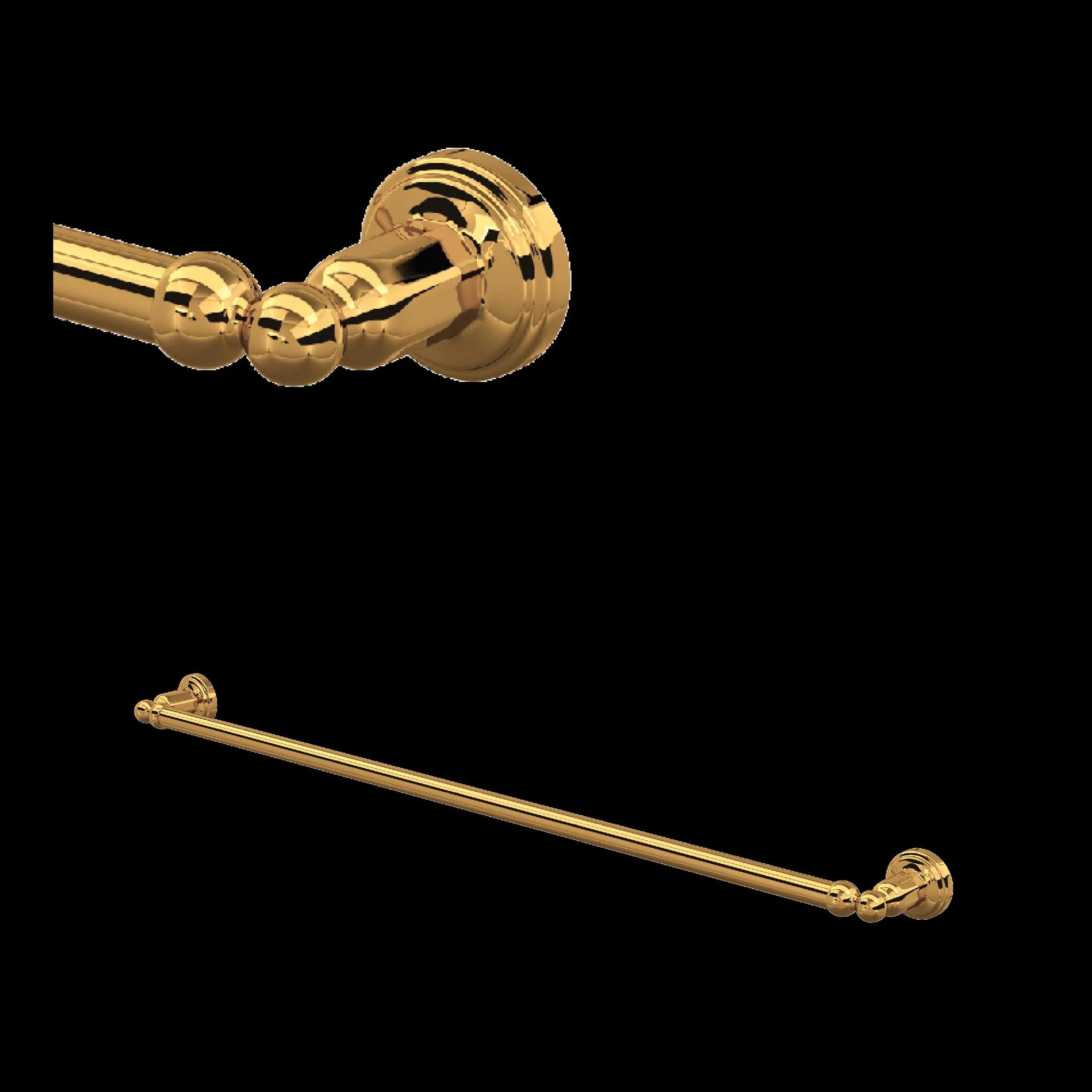 Perrin & Rowe U.6942 Edwardian 32" Towel Bar - Image 3