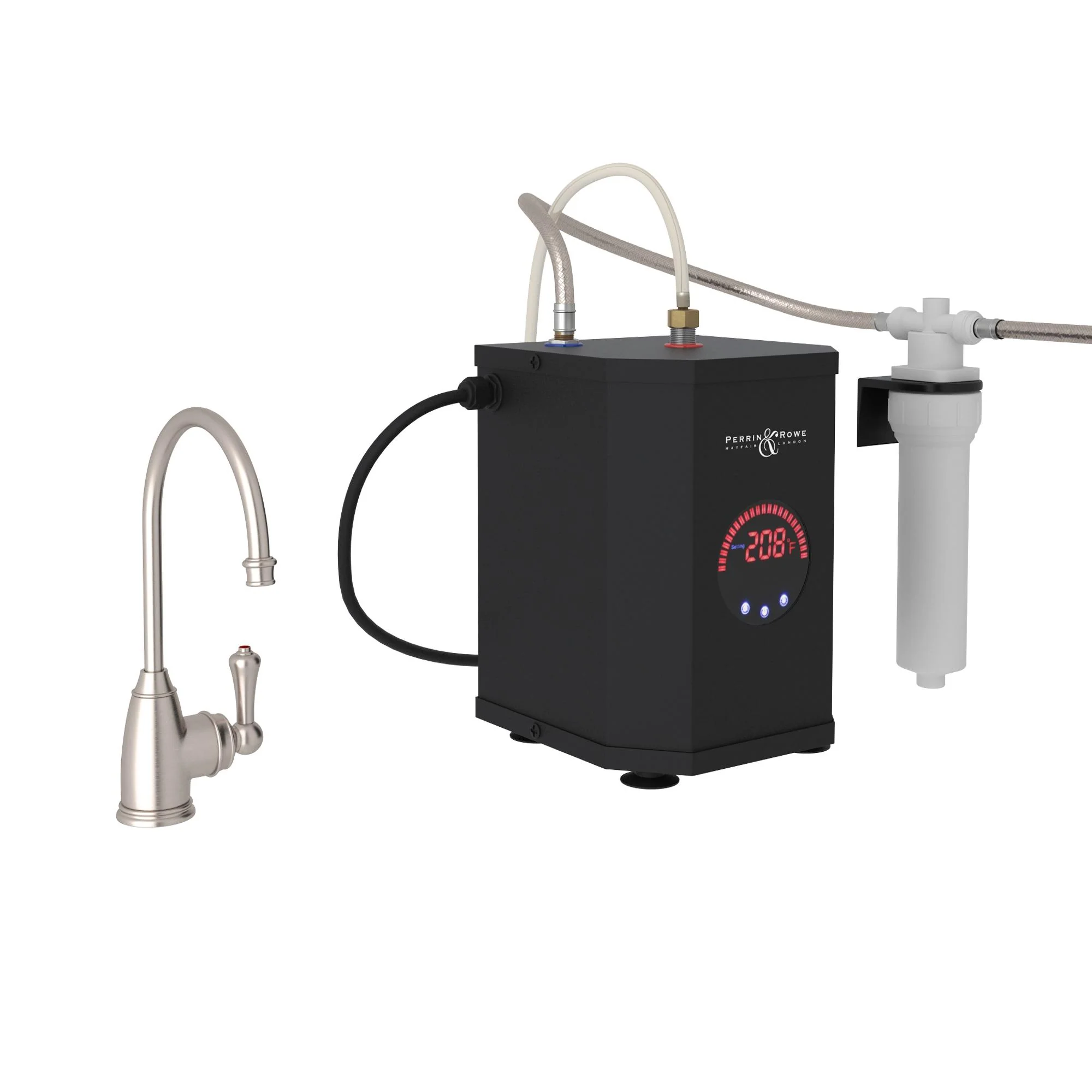 Perrin & Rowe U.KIT1307 Georgian Era Hot Water Dispenser, Tank And Filter Kit - Image 6