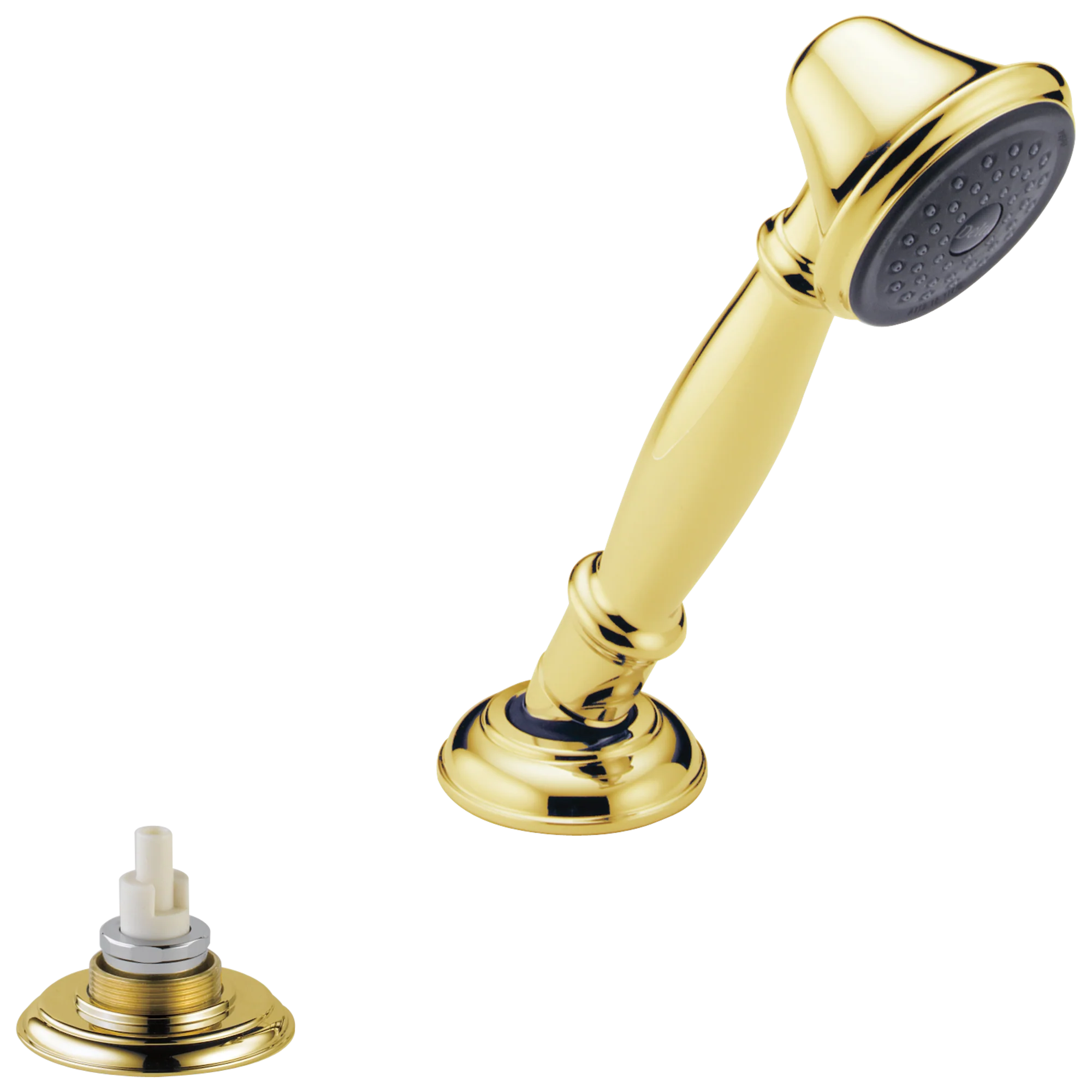 Delta Victorian:RP33791PBLHP Hand Shower w/ Transfer Valve - Roman Tub - Less Handle