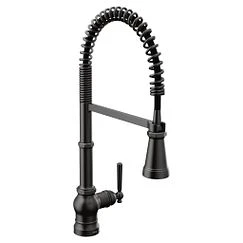 Moen One-Handle Pulldown Kitchen Faucet - Image 2