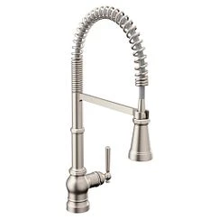 Moen One-Handle Pulldown Kitchen Faucet - Image 3