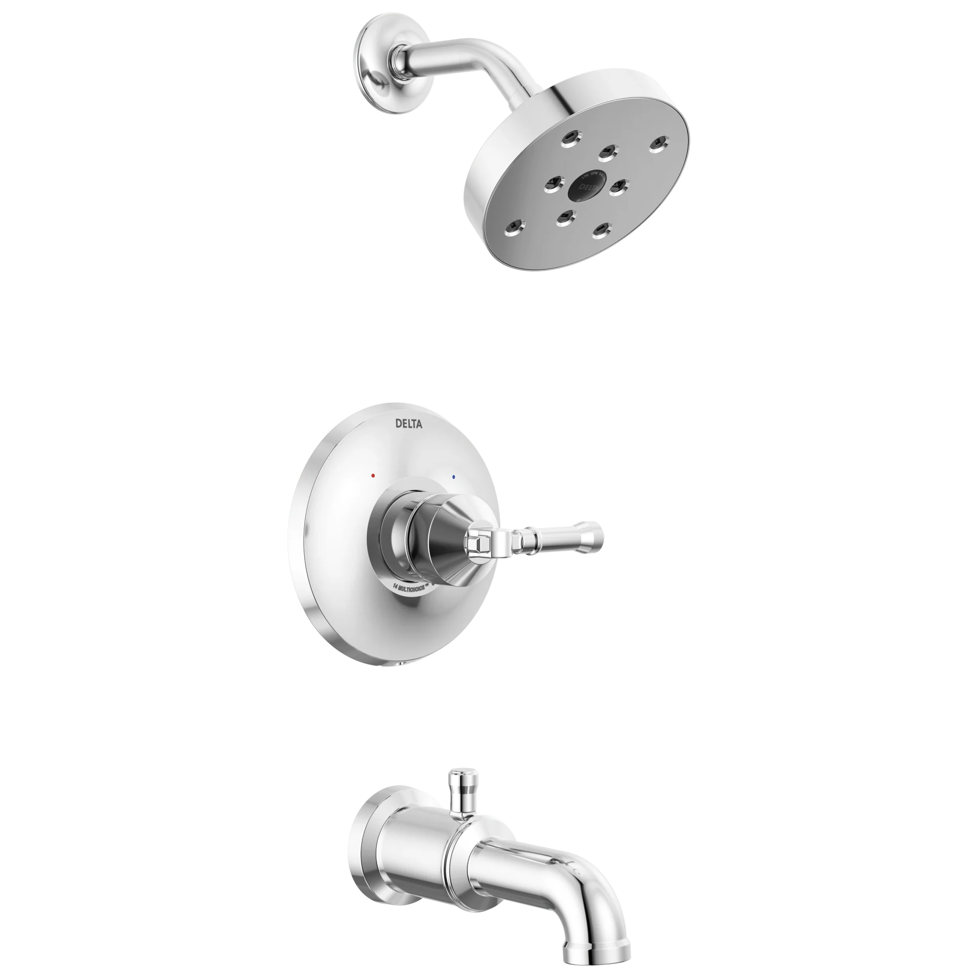 Delta Broderick: 14 Series Tub Shower Trim - Image 2
