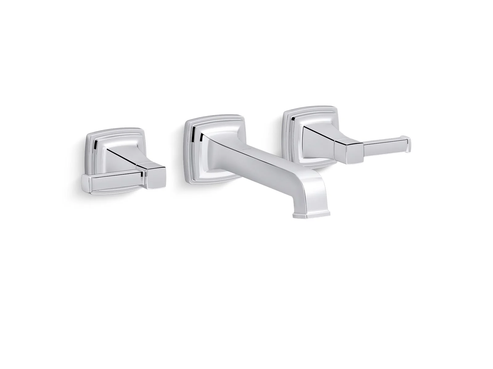 KOHLER K-T26432-4 Riff Wall-mount bathroom sink faucet trim, 1.2 gpm - Image 4