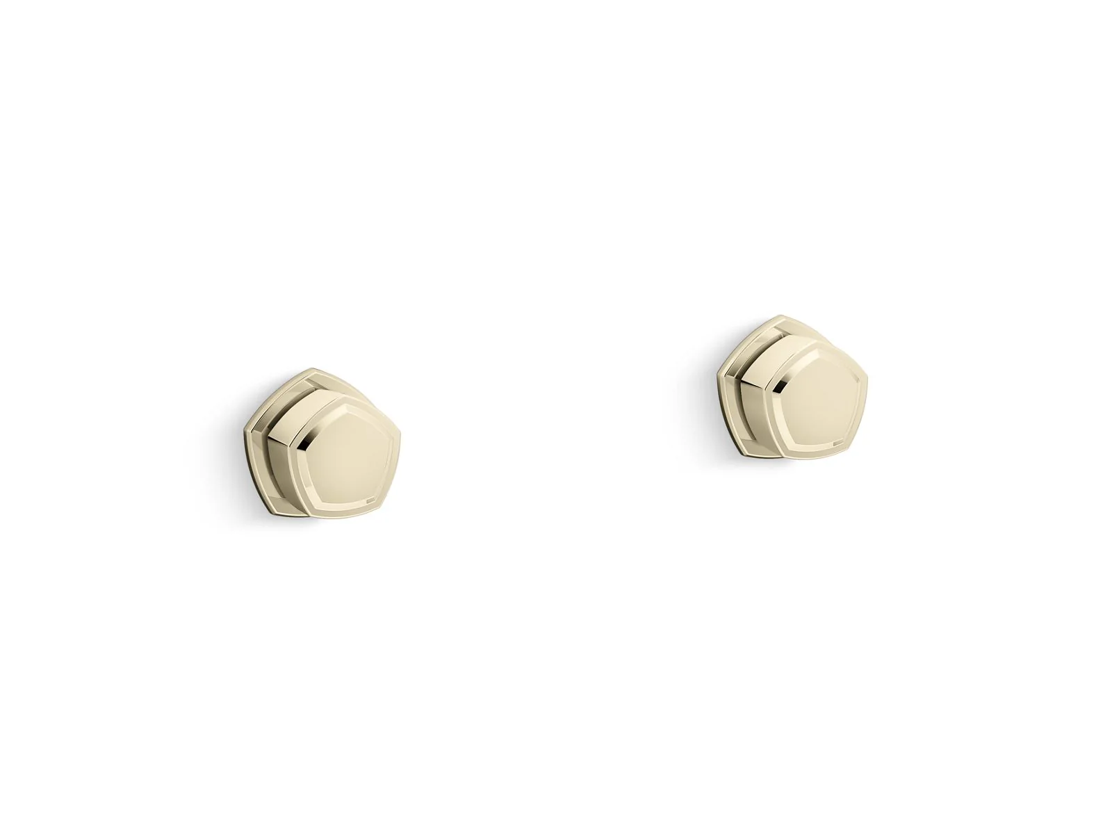 KOHLER K-T27013-9 Occasion Wall-mount bathroom sink faucet Knob handle trim, 1.2 gpm - Image 2