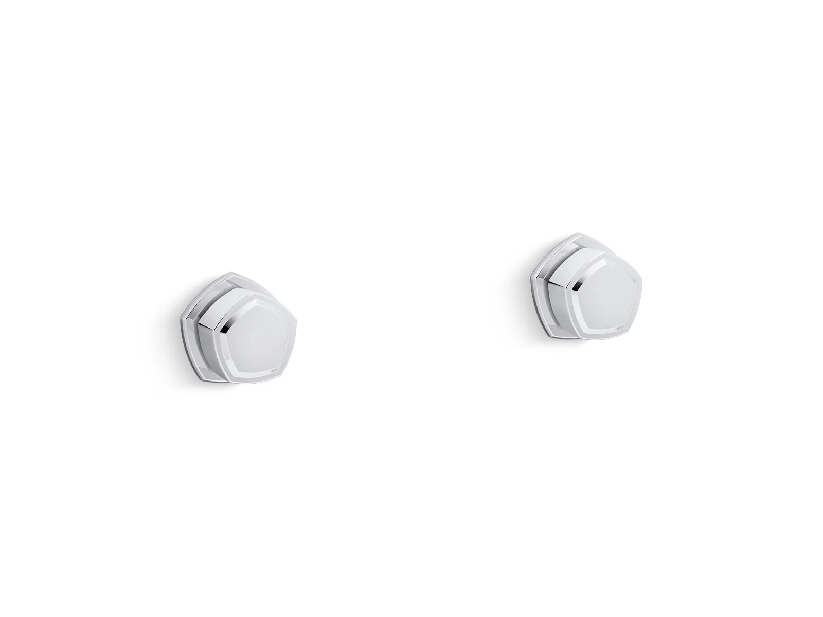 KOHLER K-T27013-9 Occasion Wall-mount bathroom sink faucet Knob handle trim, 1.2 gpm - Image 7