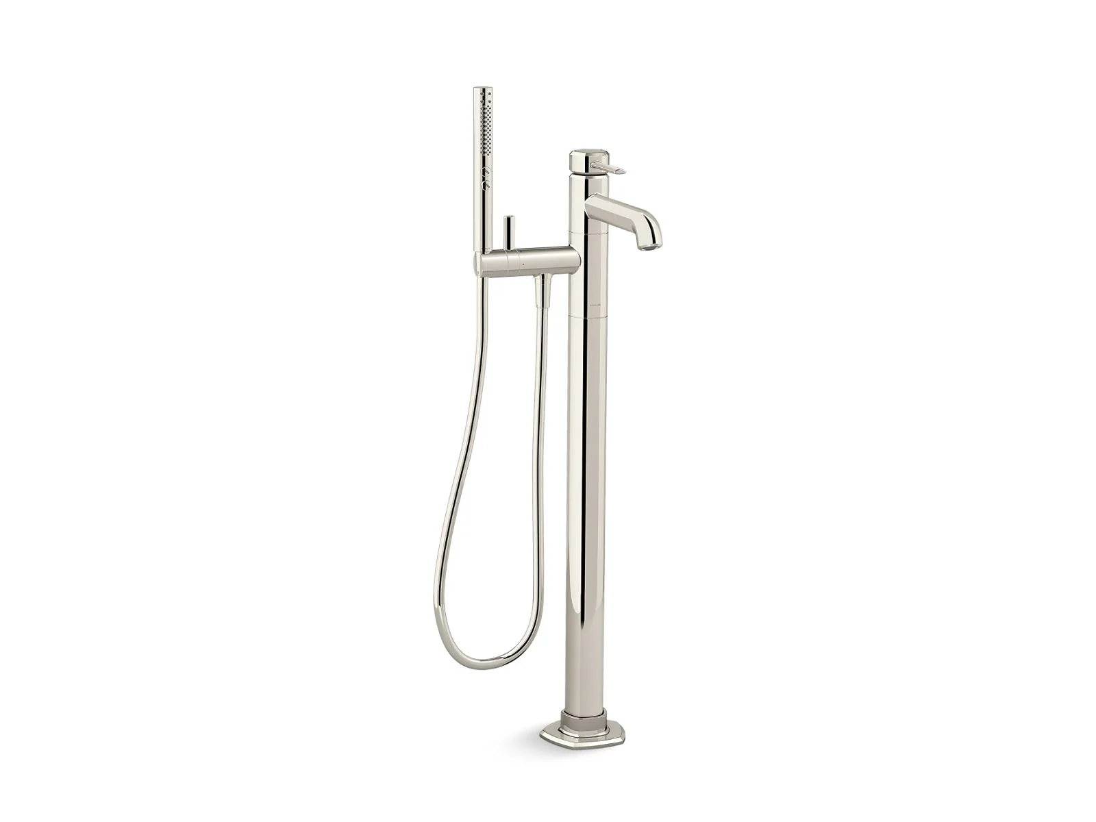 KOHLER K-T27025-4 Occasion Floor-mount bath filler trim with handshower - Image 8