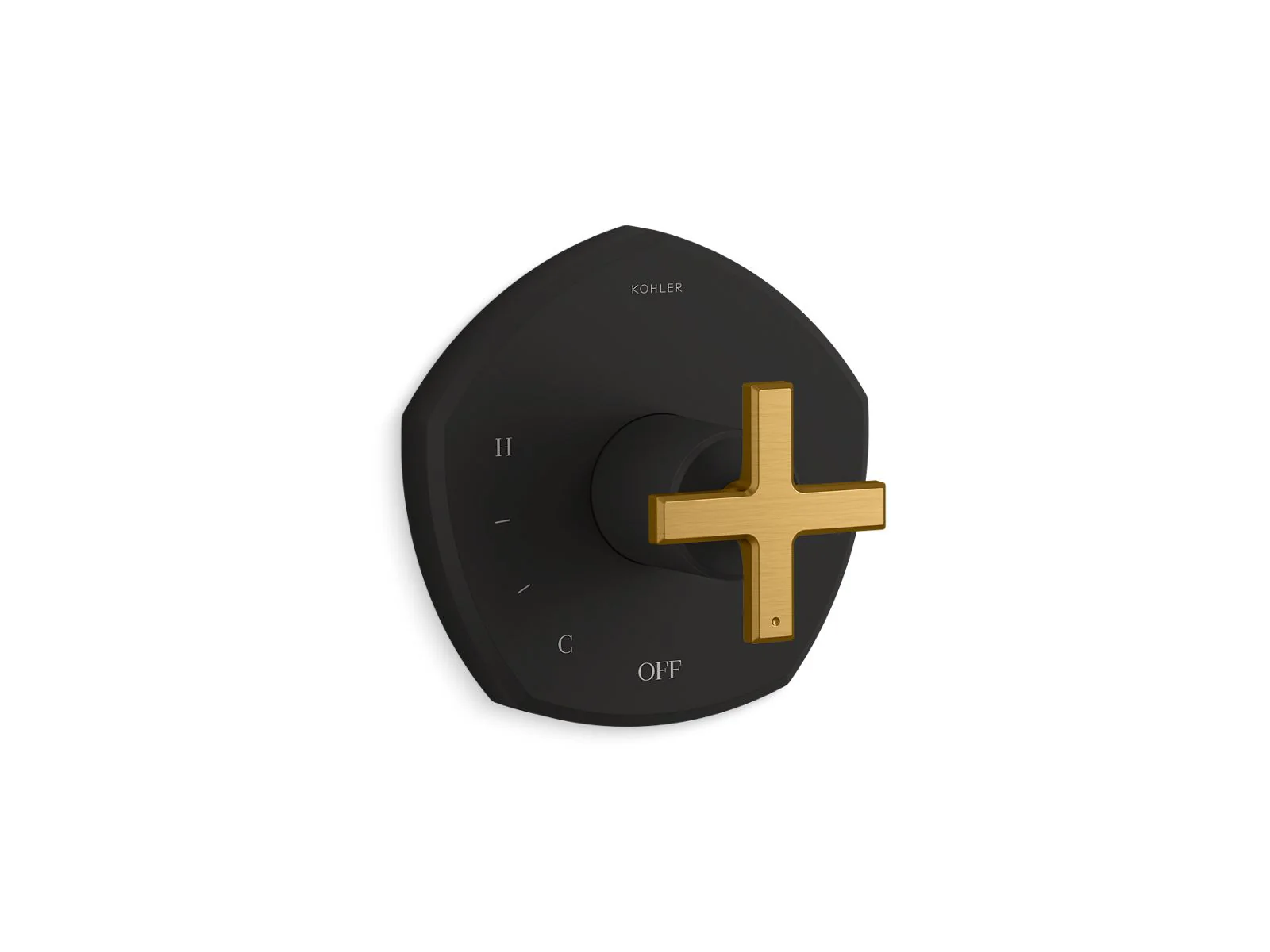 KOHLER K-TS27043-3 Occasion Rite-Temp valve trim with cross handle - Image 4