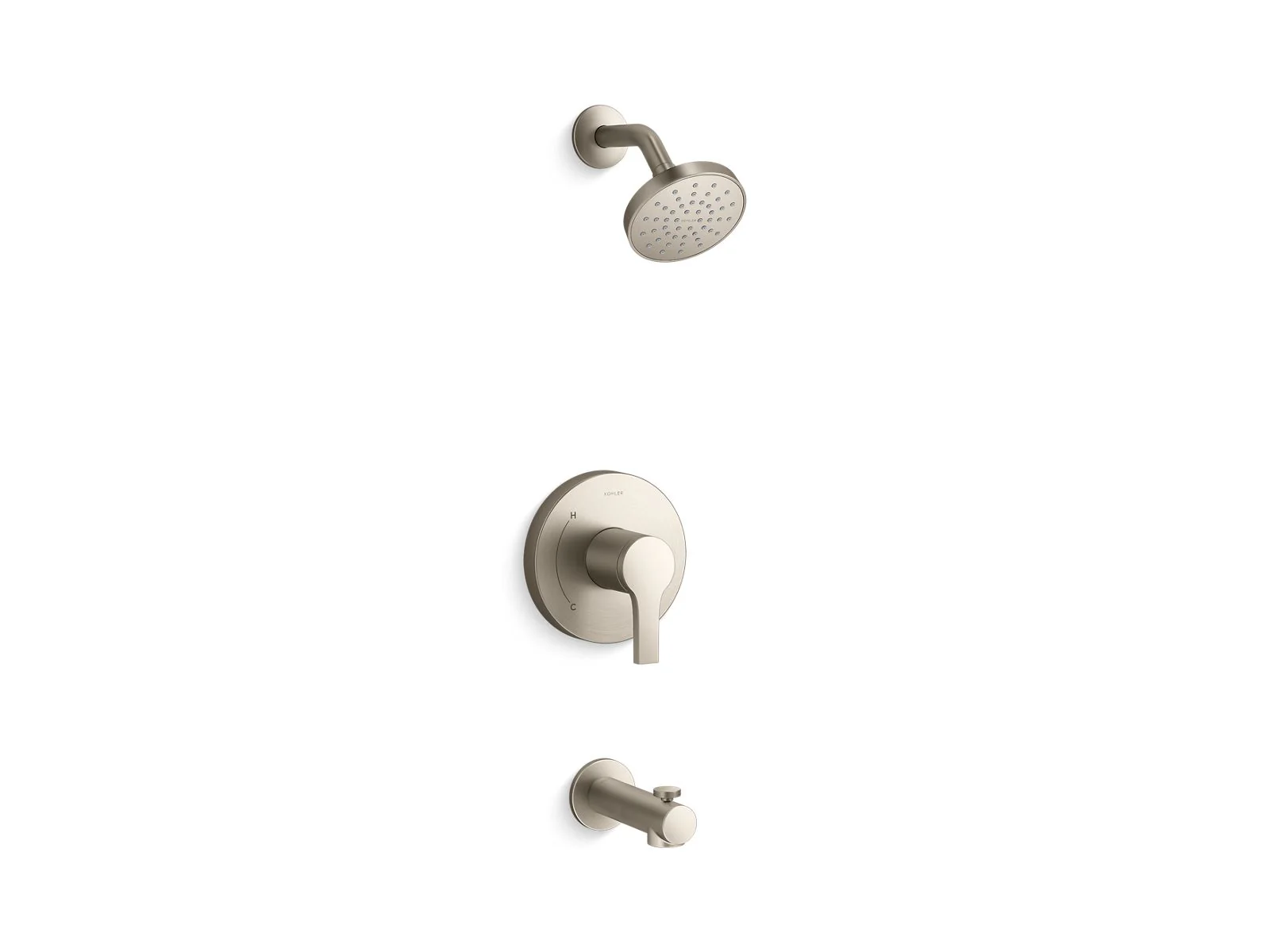 KOHLER K-TS35322-4G Elate Rite-Temp bath and shower trim kit, 1.75 gpm - Image 3