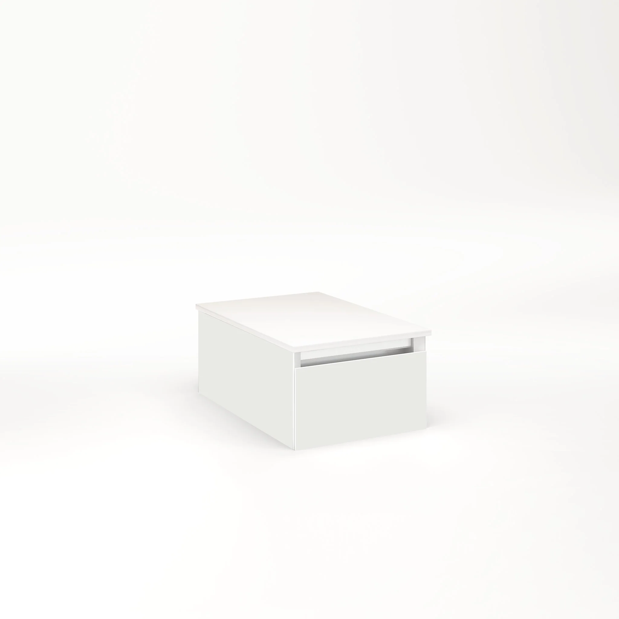 robern VM12H1D18F22L Cartesian Vanity, 12" x 7-1/2" x 18", Beach, Full Drawer, Night Light, 5000K Temperature (Cool Light)