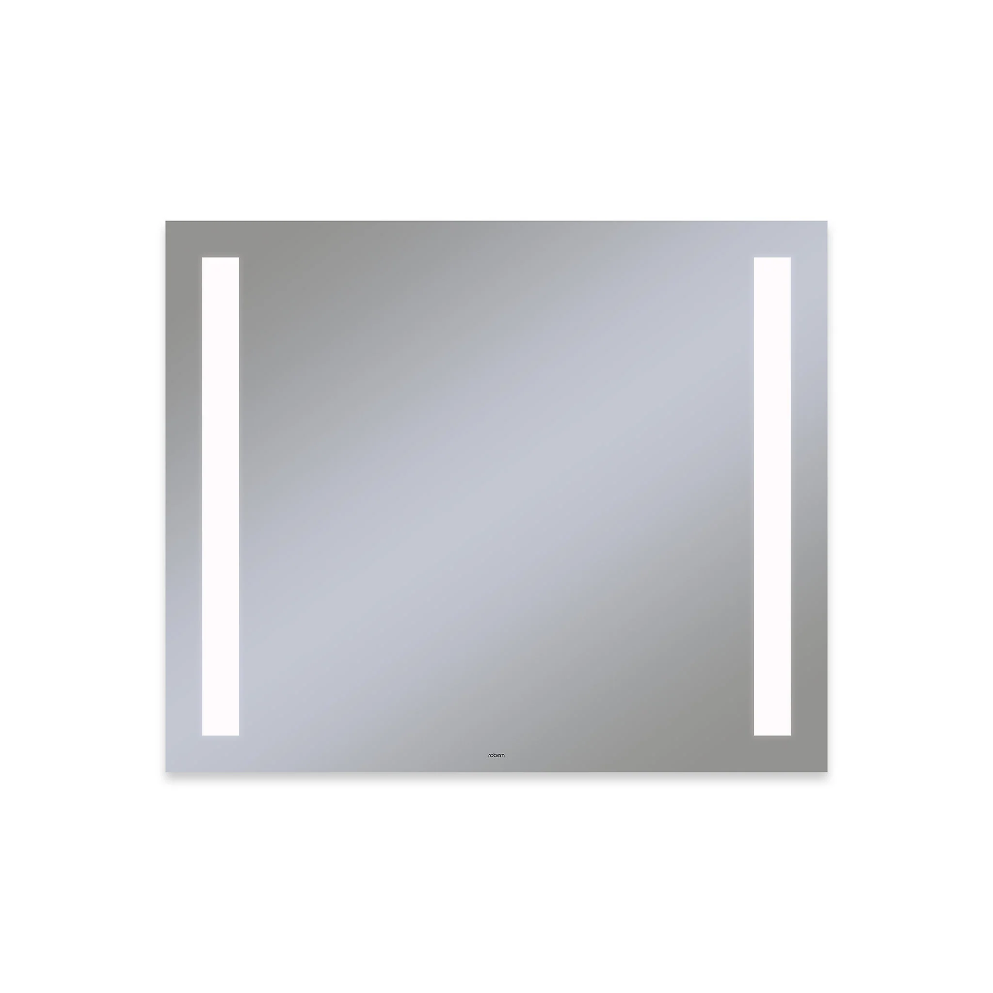 robern YM3630RCFPD4 Vitality Lighted Mirror, 36" x 30" x 1-3/4", Rectangle, Column Light Pattern, 4000K Temperature (Cool Light), Dimmable, Defogger
