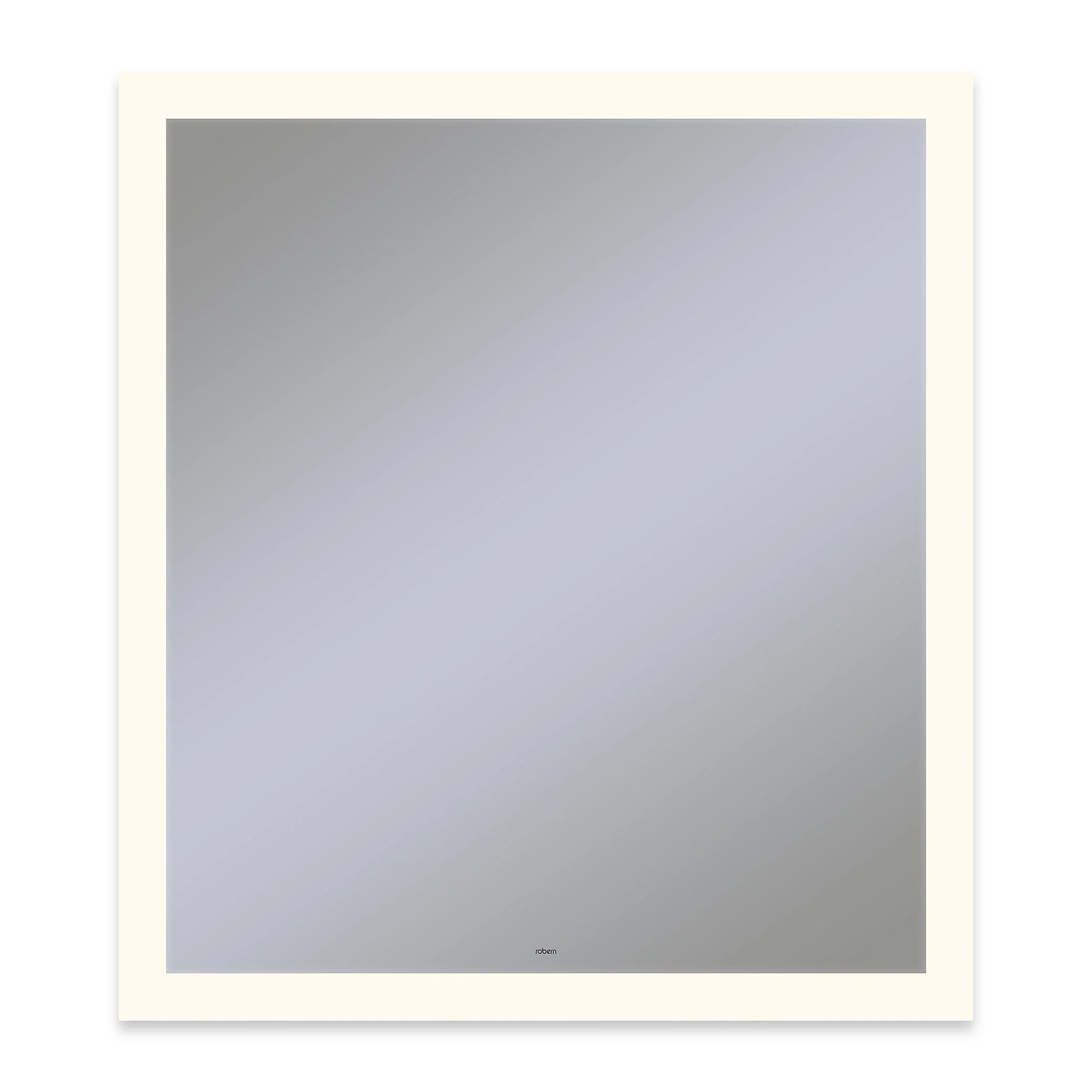robern YM3640RPFPD3K Vitality Lighted Mirror, 36" x 40" x 1-3/4", Rectangle, Perimeter Light Pattern, 2700K Temperature (Warm Light), Dimmable, Defogger, Title 24 Compliant